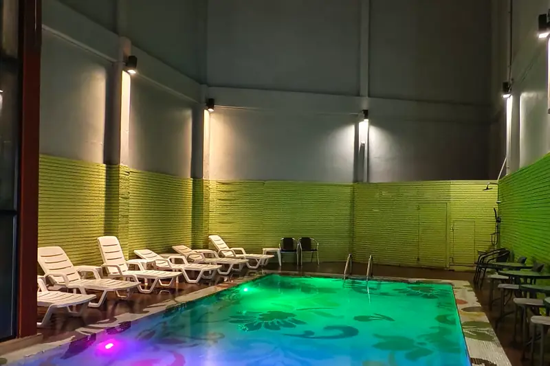 Sazanka Spa & Sauna 店內大廳(澎蓬)